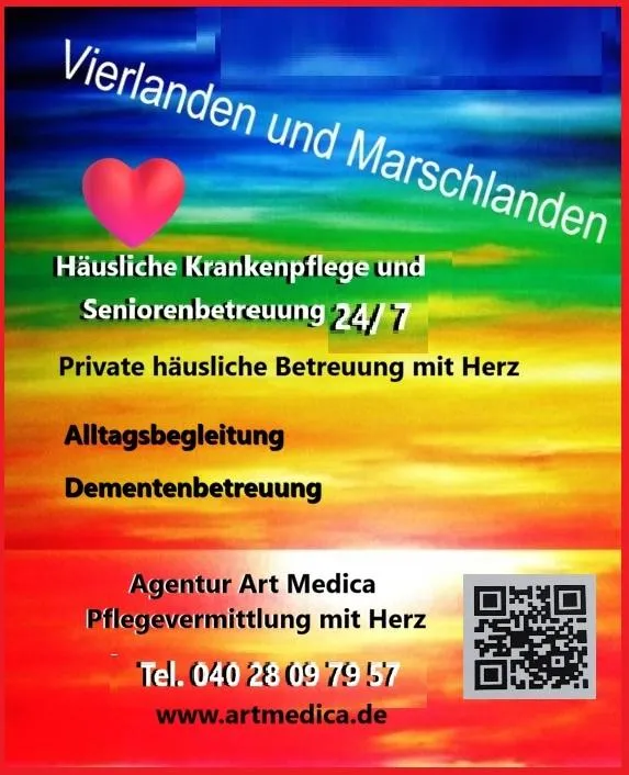 Vierlanden Private häusliche Dementen Betreuung 24/ 7 osteuropäische Pflegekräft