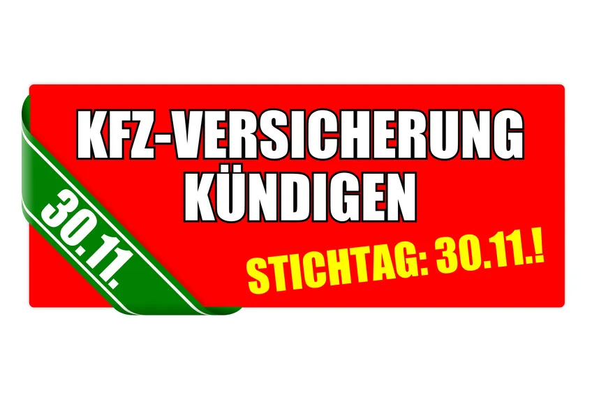 Bis 30.11.2009 KFZ Versicherung wechseln