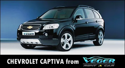 Autovermietung - Sofia, Bulgarien - Veger rent a car - Chevrolet Captiva