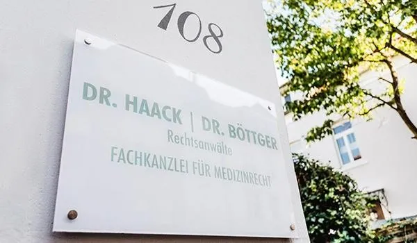 Dr. Haack | Dr. Böttger | Fachkanzlei für Medizinrecht