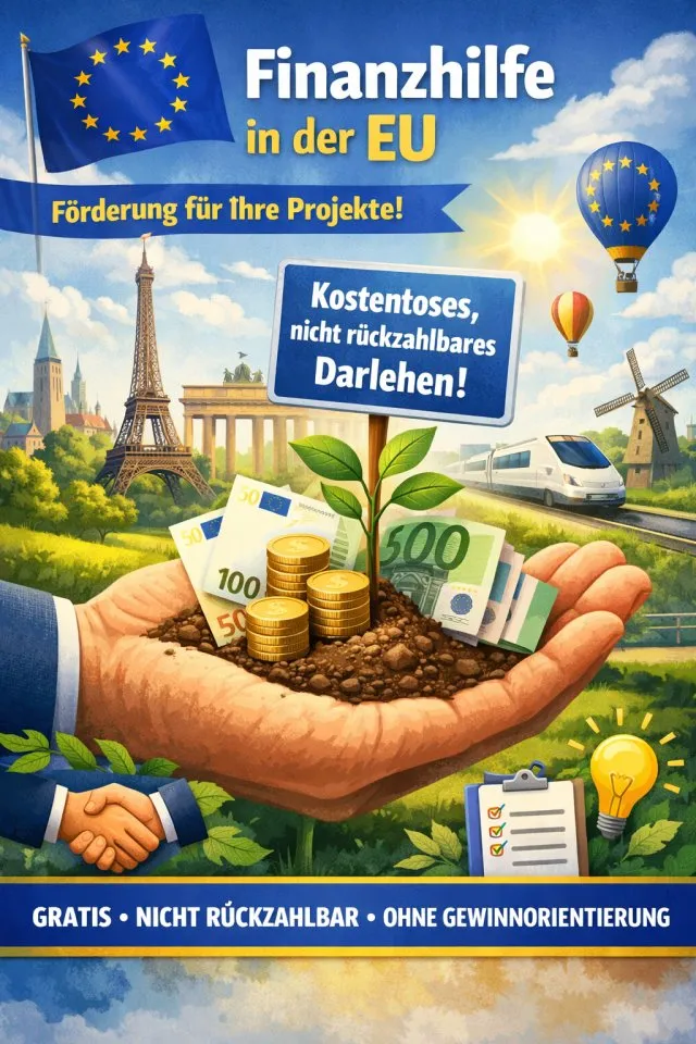 UE. Kleinanzeige Finanzierungslösungen